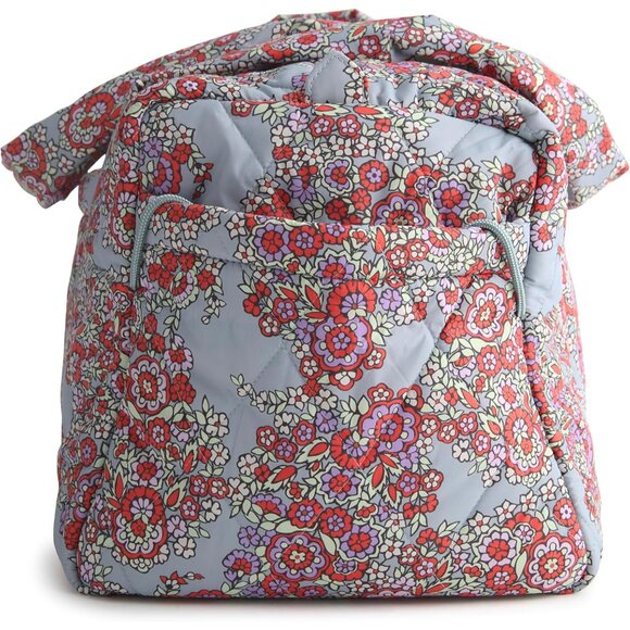 Women's Featherweight Original Nylon Duffel Bag Paisley Bouquet  TSA-Approved Li - Picture 6 of 7